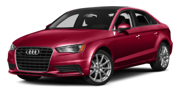 AUDI A3  in Burgundy