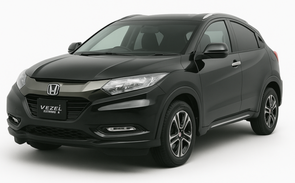 HONDA Vezel in Black Hybrid X