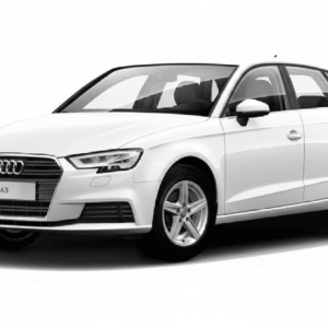 White Audi A3 2017